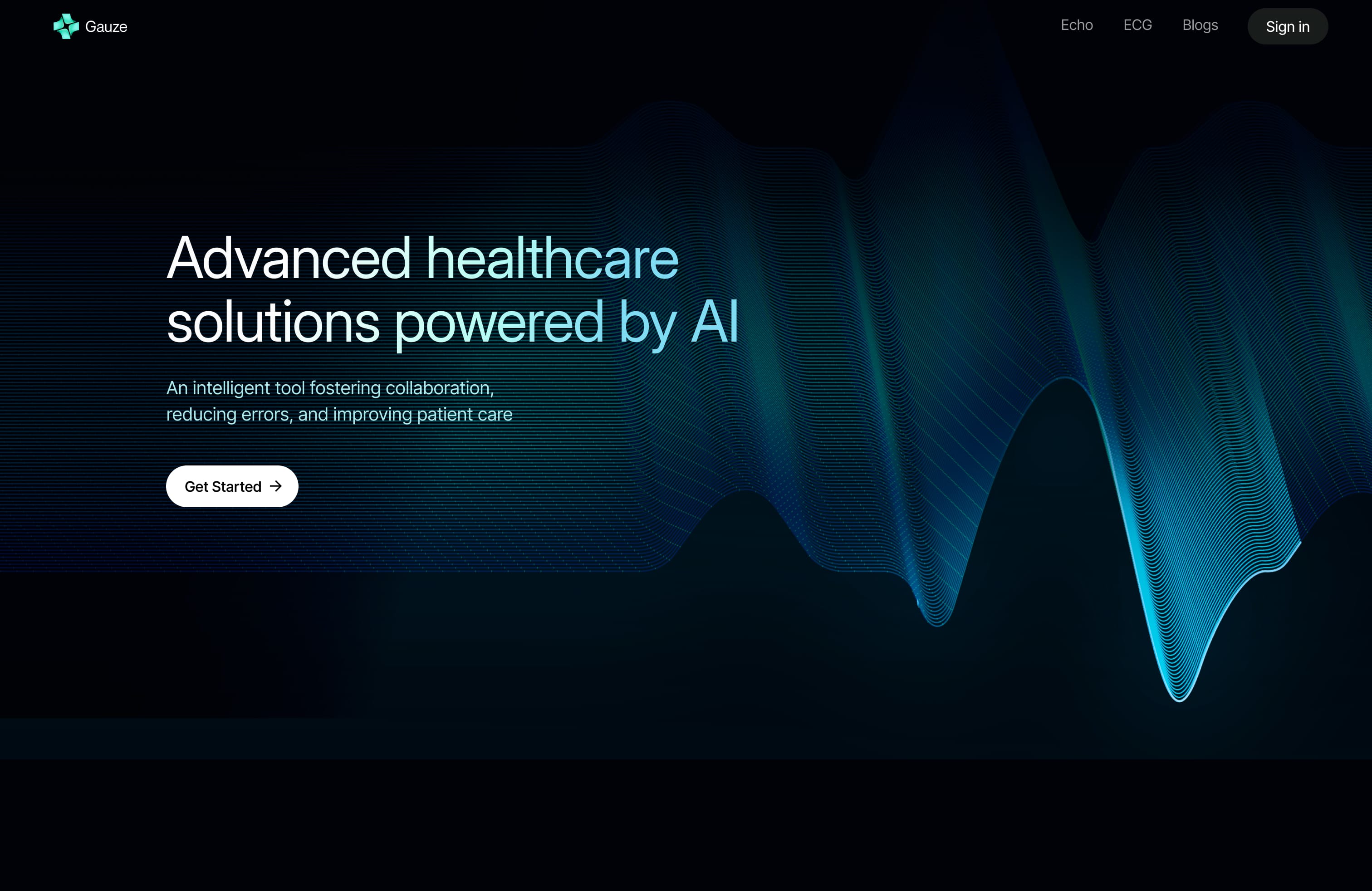 Gauze website - Image 1